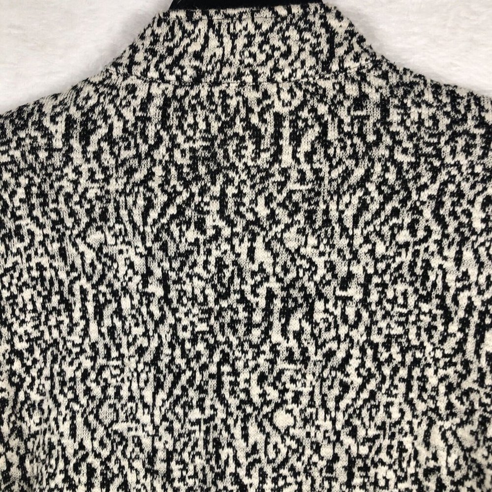 Erin London Women's Sweater Animal Print Jacket Size Adult Medium - Picture 10 of 11